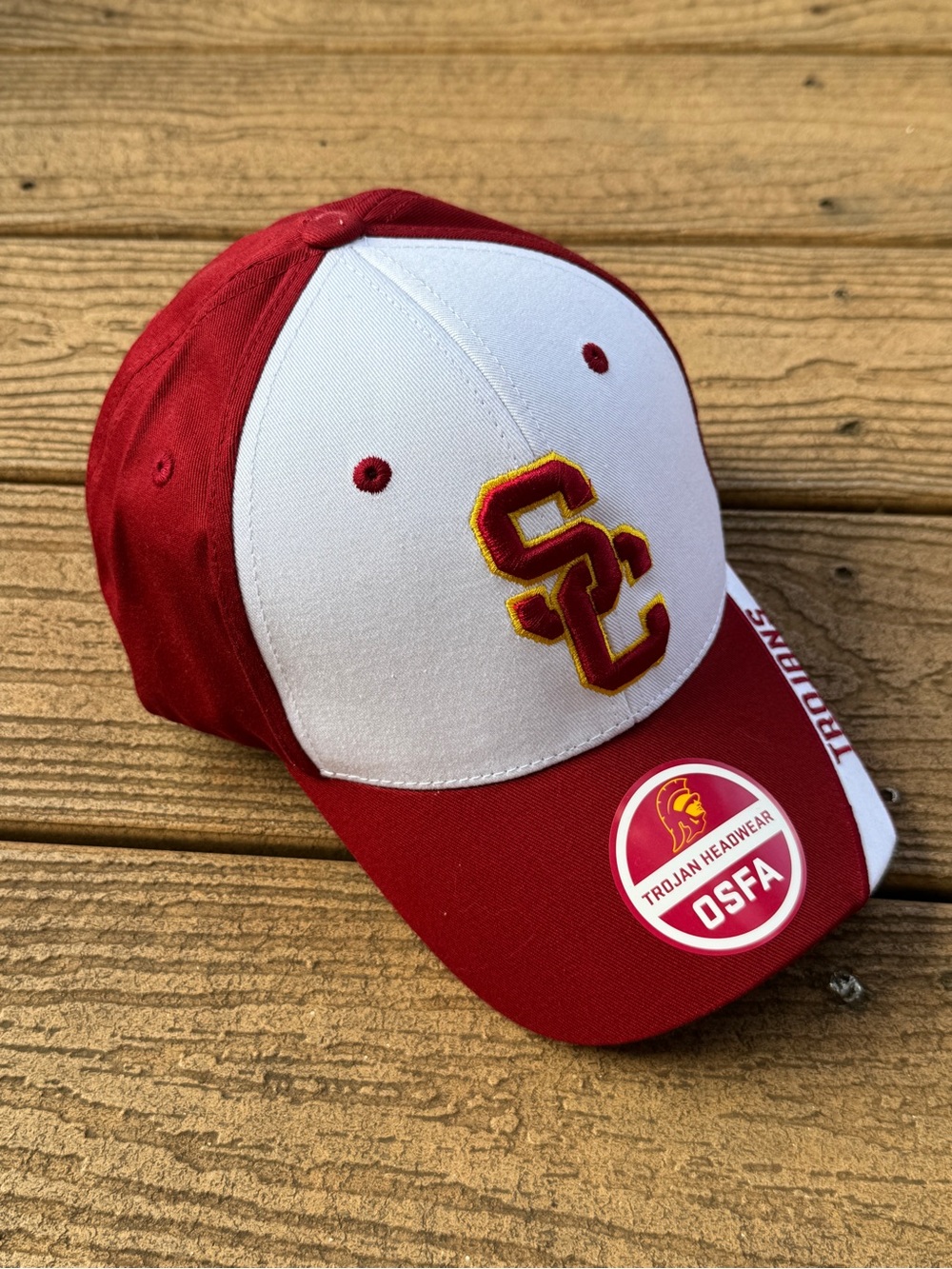 USC Trojans Two-Tone Logo Cap - red & White